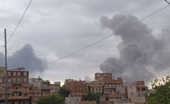 "מביט מלמעלה": חיל האוויר תקף בנמל חודיידה בתימן