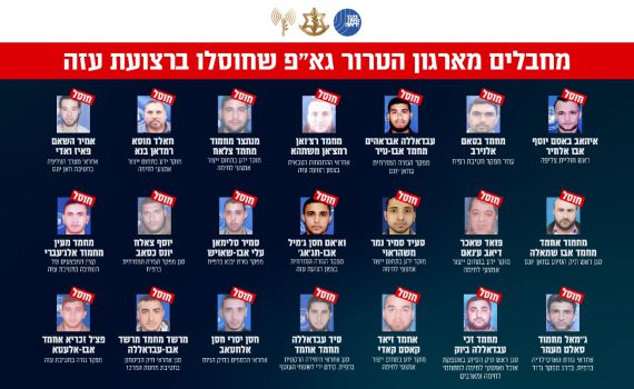 בלי מסתור: צה"ל חושף את המחבלים המרכזיים שחוסלו לאחרונה