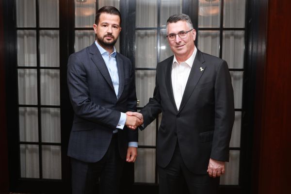 בזמן ביקורו בקרואטיה: סער נפגש עם נשיא מונטנגרו