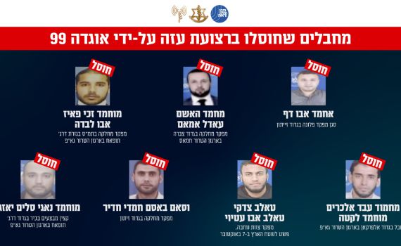 חוסל מפקד נוח'בה שפלש לארץ. צפו בפעילות הכוחות