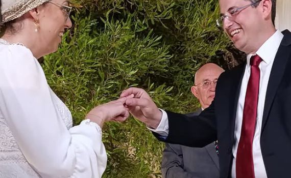 מזל טוב: הדס לוינשטרן והוד רייכרט התחתנו