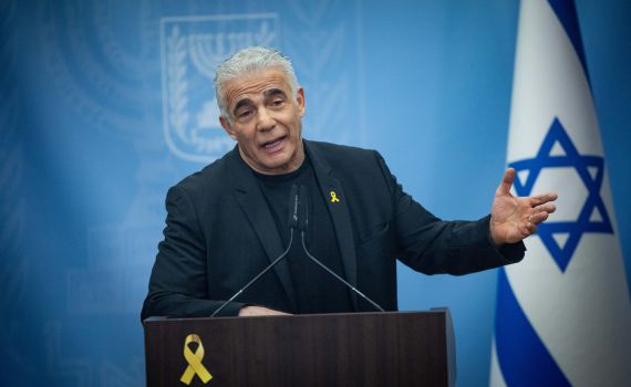 לפיד תוקף את הליכוד: "הפסיקה להיות מפלגה לאומית"