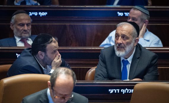 ש"ס תצביע בעד התקציב; הקואליציה השיגה את הרוב