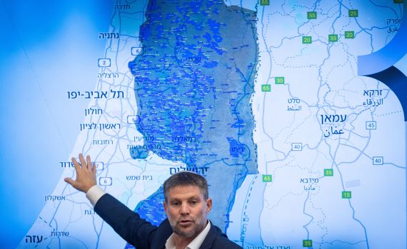 סמוטריץ’: “הגיע הזמן להחיל ריבונות מלאה ביהודה ושומרון”