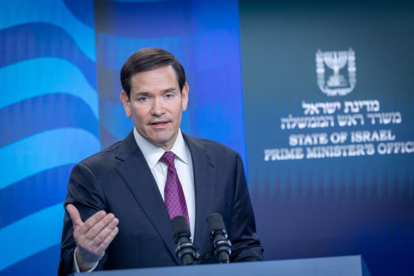 רוביו בדרכו לישראל: הצבעת הריבונות מסוכנת