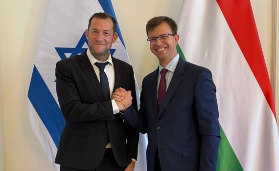 השר ההונגרי ליוסי דגן: ״אנחנו עם ישראל״