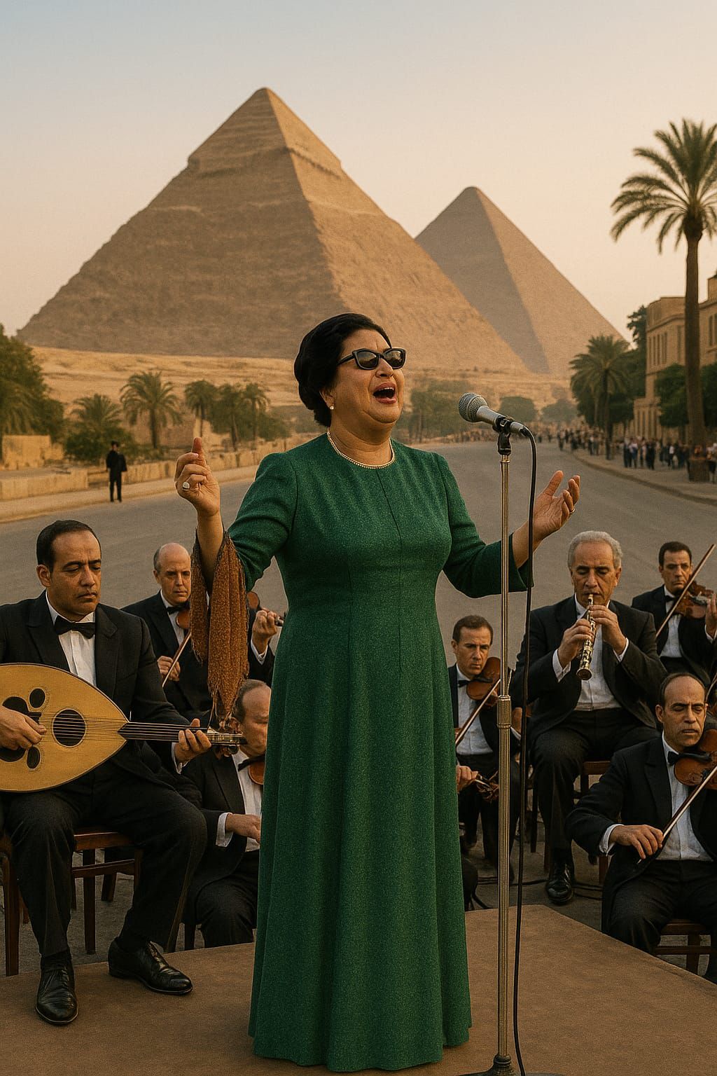 מארמונות קהיר לבתי הכנסת בירושלים: אום כולתום נכנסה לתפילה