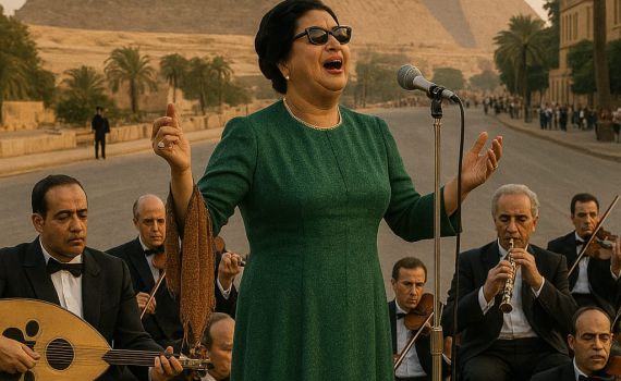 מארמונות קהיר לבתי הכנסת בירושלים: אום כולתום נכנסה לתפילה