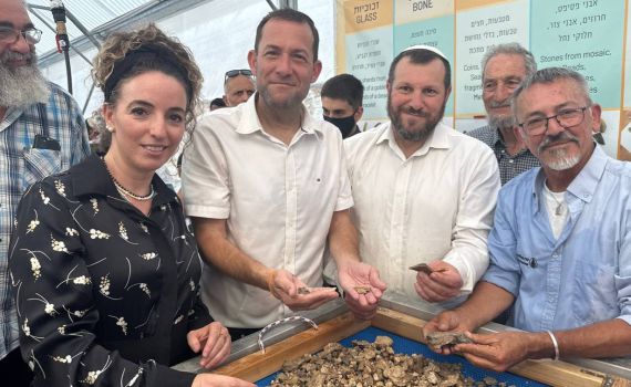 מהעפר אל ההיסטוריה – פרויקט לאומי ראשון מסוגו נחנך בשומרון