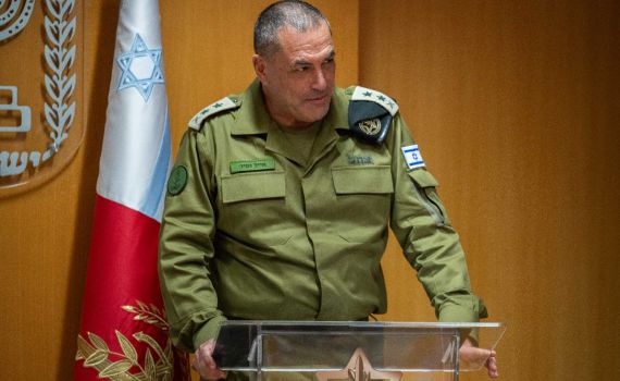 הרמטכ"ל פתח בבירור לאחר ששר פלסטיני לשעבר נאם בפני חיילים