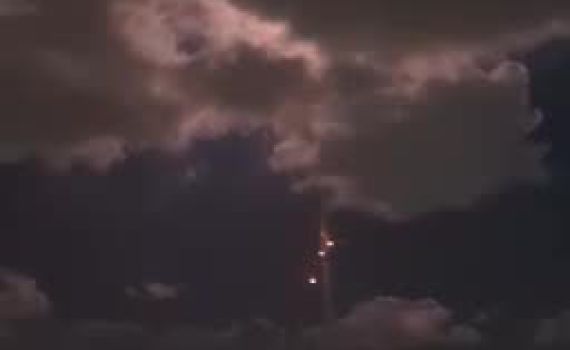 אחרי הבהלה, צה"ל מודיע: "שוגר לוויין לחלל" | תיעוד