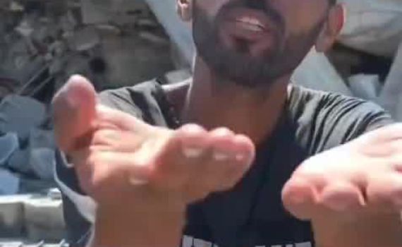 עזתי מיואש מבקש: "נתניהו, תפציץ אותנו בגרעין"