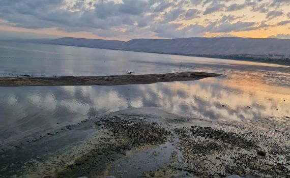 יום שמח לתלמידים, יום עצוב למפלס הכינרת