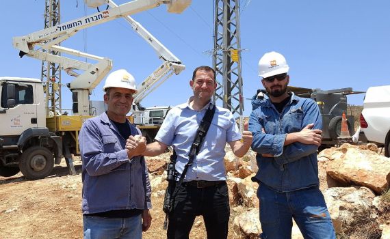 ​היסטוריה: קו מתח גבוה בין השומרון לבקעת הירדן