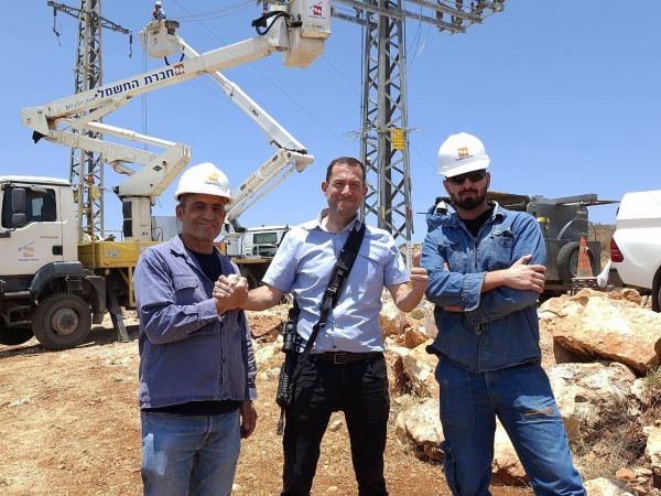 ​היסטוריה: קו מתח גבוה בין השומרון לבקעת הירדן