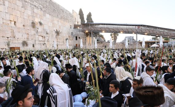 חוה"מ סוכות בכותל: אלו מועדי ברכת הכהנים והסדרי התנועה