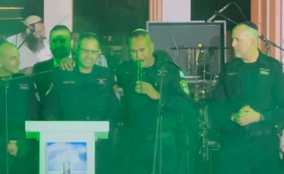 מפקד תחנת שדרות שנפצע והשתקם, אומר 'שמע ישראל'. צפו