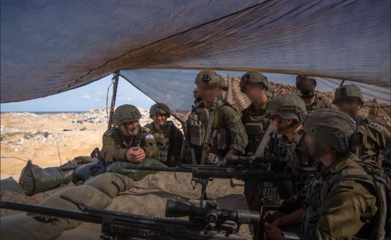 הרמטכ"ל קיים תרגיל פתע לכוחות במסדרון נצרים