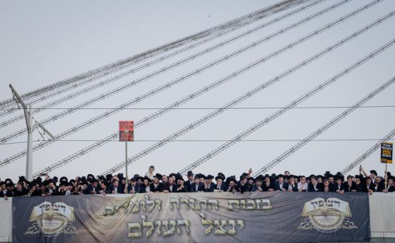 חיילים חרדים השתתפו בעצרת; דו"צ: "המקרה נמצא בבירור"