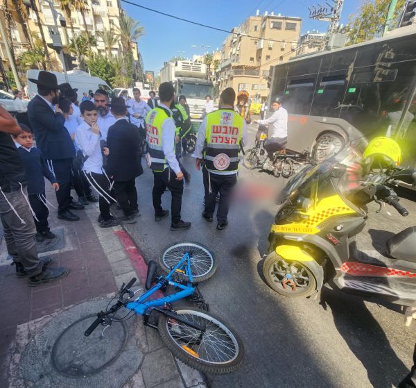 תאונה קטלנית בבני ברק: ילד בן 7 נהרג לאחר שנפגע מרכב