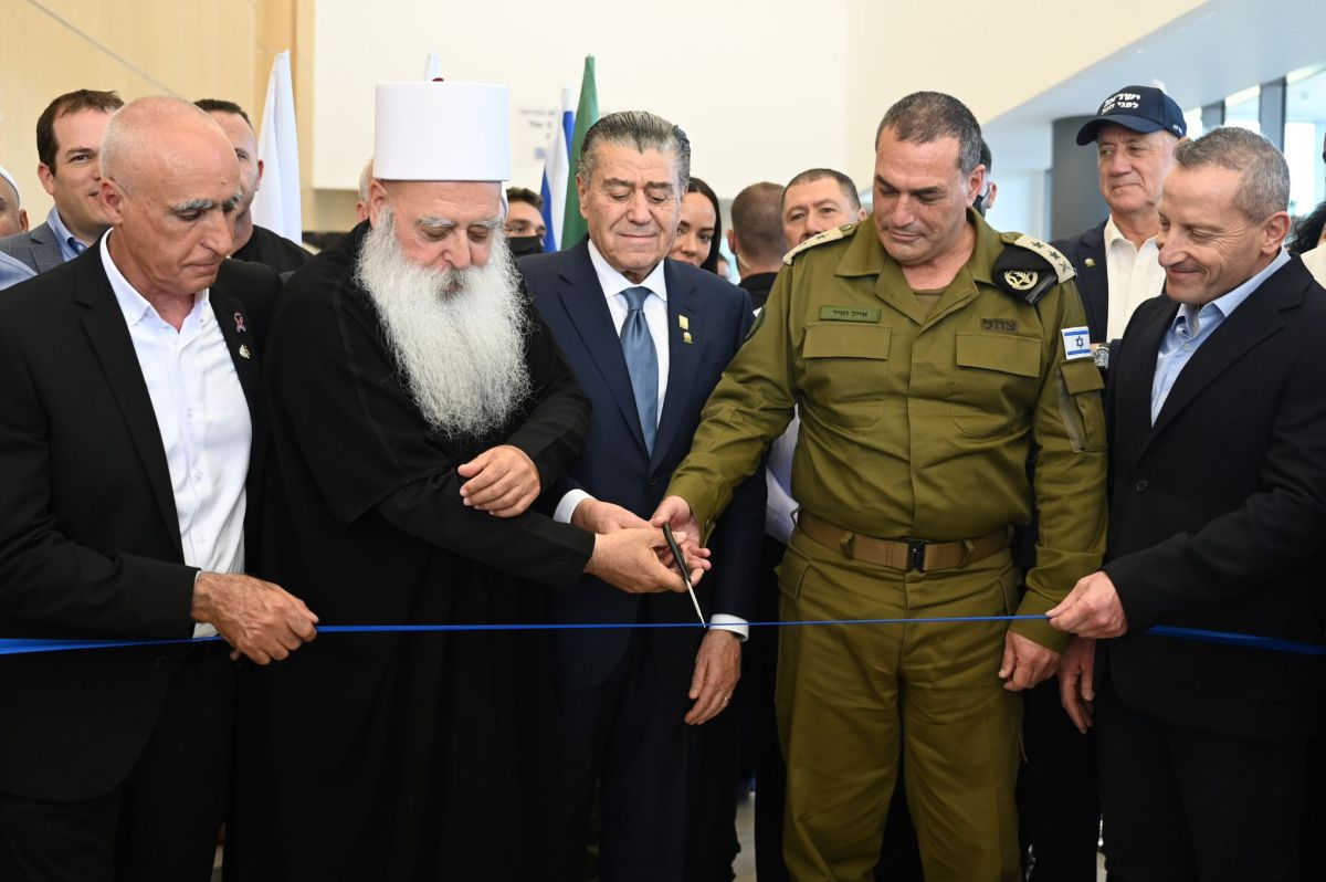 כבוד ללוחמים: נחנך מרכז סבן למורשת הדרוזית