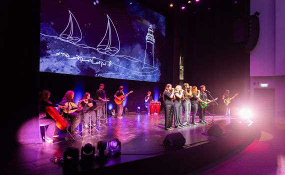 אומנים צעירים פגשו אחים שכולים: זו הייתה התוצאה