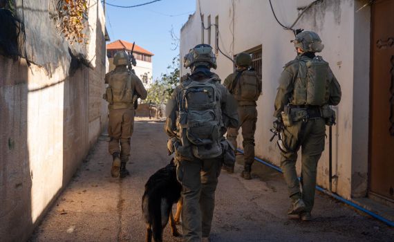 תיעוד ממבצע "חמש אבנים": לוחמים בפעילות לסיכול טרור בשומרון