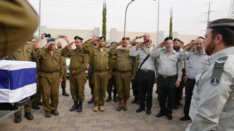 תמונת היום: הרבצ"ר מצדיע להדר גולדין הי"ד