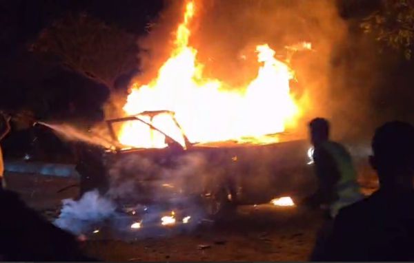 צה"ל תקף רכב מחבלים בכפרמאן בדרום לבנון. צפו