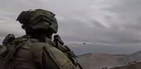 צפו בתיעוד: רגעי החיסול של המחבל מהפיגוע באזור התעשייה בראון