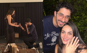 שברו את הרשת: כך ישי סוויסה הציע נישואין לשיר הדס מאיר. צפו