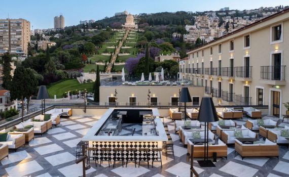 מלון בוטניקה בחיפה: נוף לגנים, עיצוב בוטני ומסעדת שף כשרה