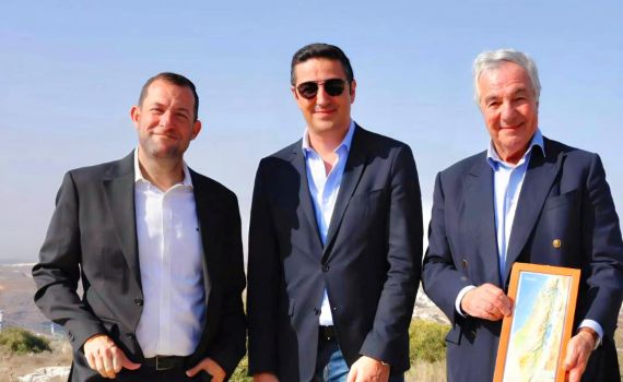 לראשונה: נסיכי בלגיה ביקרו בשומרון – והביעו תמיכה בריבונות