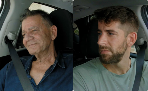 כוכב "האח הגדול" שחף רז חוזר לריאליטי – עם אביו. צפו