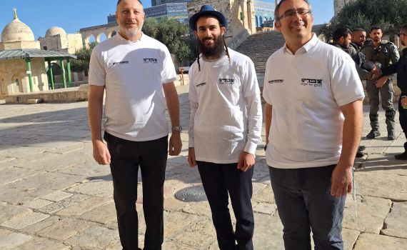 לראשונה מאז חורבן בית המקדש ה-2: הלויים חוזרים לשיר בהר הבית