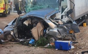 גבר ואישה נהרגו בתאונת דרכים קטלנית בצומת אלמוג