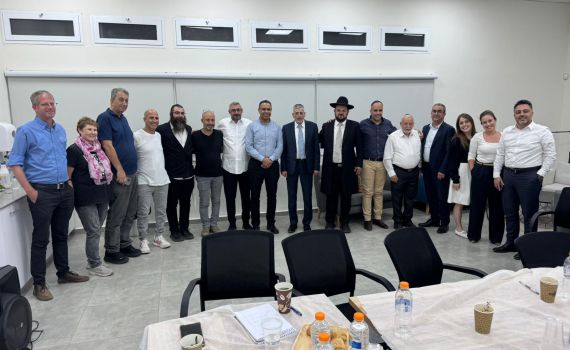 הפעיל הסרוג נבחר לראשות המועצה הדתית בגלבוע