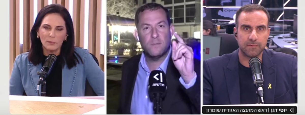 יוסי דגן התפוצץ: התושבים שלי נהרגים כדי שאתם תשדרו מתל אביב