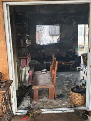 ארבעה קרוואנים נשרפו לחלוטין במבוא חורון: זאת הסיבה לשריפה