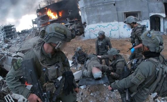 נחשף תיעוד: הבניין קרס על הלוחם שחולץ תוך 42 דקות לביה"ח