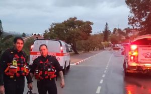 בעקבות מזג האוויר: 10 משפחות פונו בשומרון