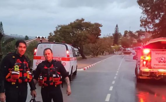 בעקבות מזג האוויר: 10 משפחות פונו בשומרון