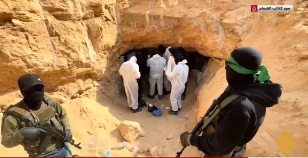 דיווח: אלו תמונות מחילוץ החלל החטוף סרן הדר גולדין