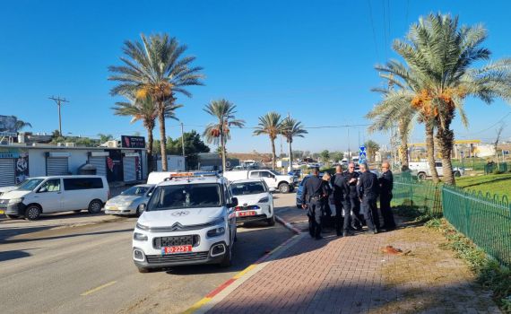 תל שבע: שוטרים הותקפו במחסום במהלך בידוק