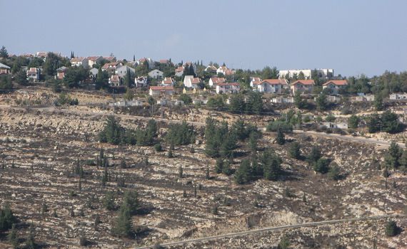 סערה ביישוב עלי בבנימין