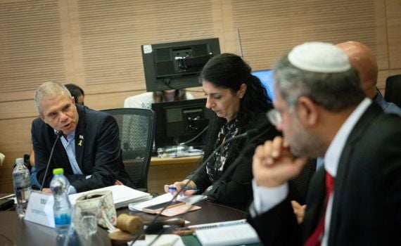 פיצוץ בוועדה: "תתביישי לך, תומכת רוצחים. את תומכת חמאס". צפו