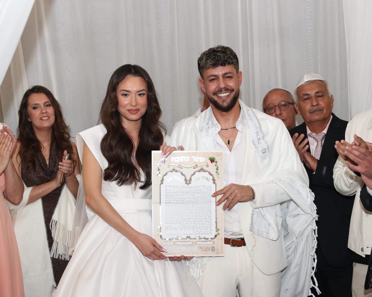 עם אורחים מרגשים במיוחד: הזמר כפיר צפריר התחתן