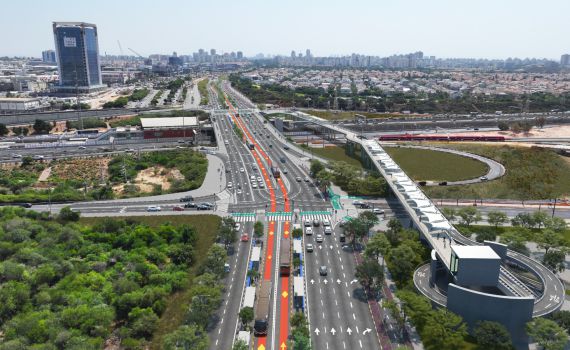 אזהרה לנהגים: יתקיימו חסימות בכביש 2 בגלל עבודות