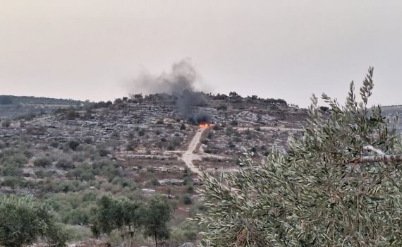תקיפה בגבעת 'שירת ציון': עשרות ערבים חדרו למתחם, תקפו והרסו