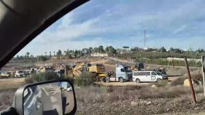 ראשוני: כוחות בדרך להרוס את גבעת צור משגבי בגוש עציון